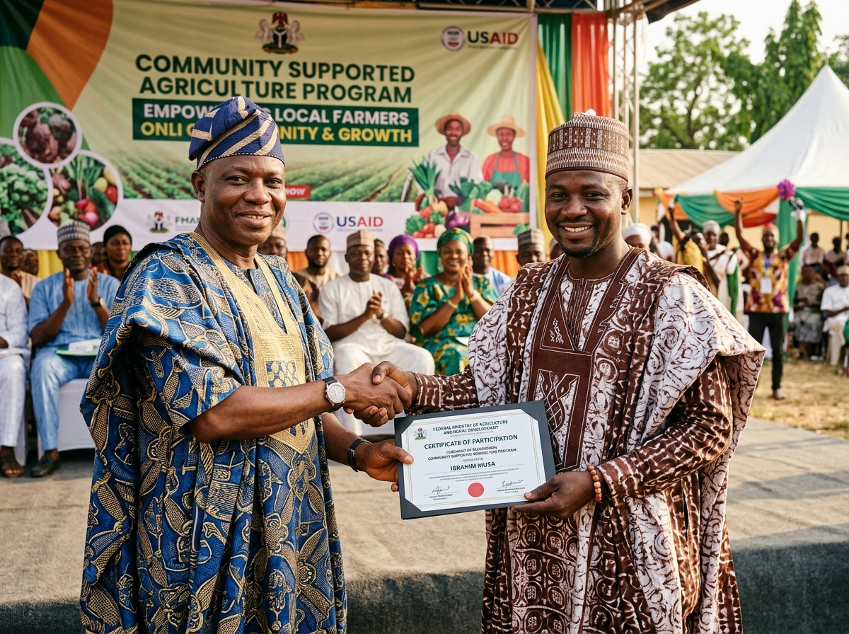 Empowerment certificate ceremony